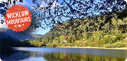 banner Wicklow mountains en Dublin